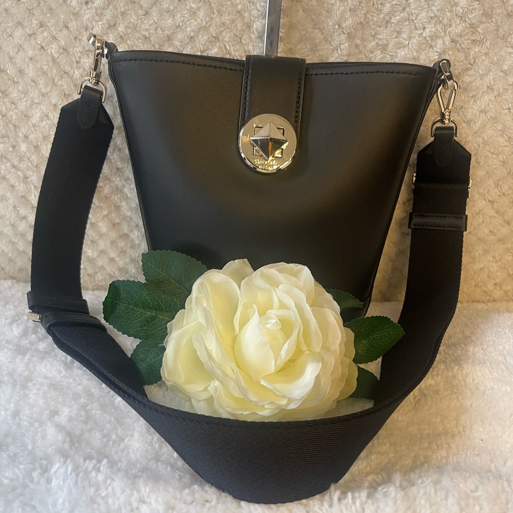 Kate Spade Women Bag Audrey Mini Bucket K8103-001 - Picture 5 of 12